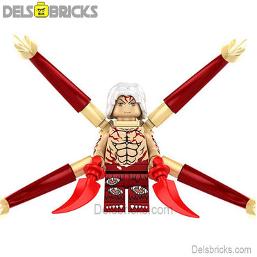 Kibutsuji Muzan Ghost King Demon Slayer Anime Lego Minifigures Custom Toys (ONLINE ORDER ONLY)