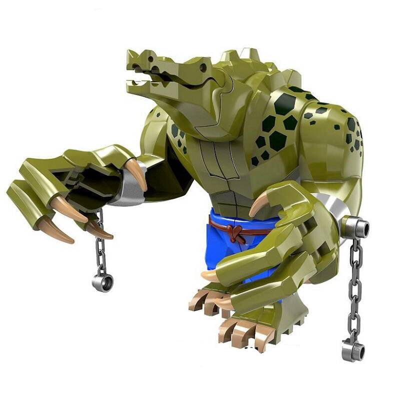 Marvel Series Crocodile Killer Minifigure – Savage Reptile Villain (ONLINE ORDER ONLY)