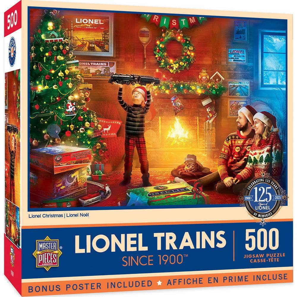 Lionel Trains Christmas 1000 Piece Jigsaw Puzzle (ONLINE ORDER ONLY)