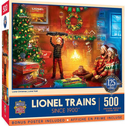 Lionel Trains Christmas 1000 Piece Jigsaw Puzzle (ONLINE ORDER ONLY)