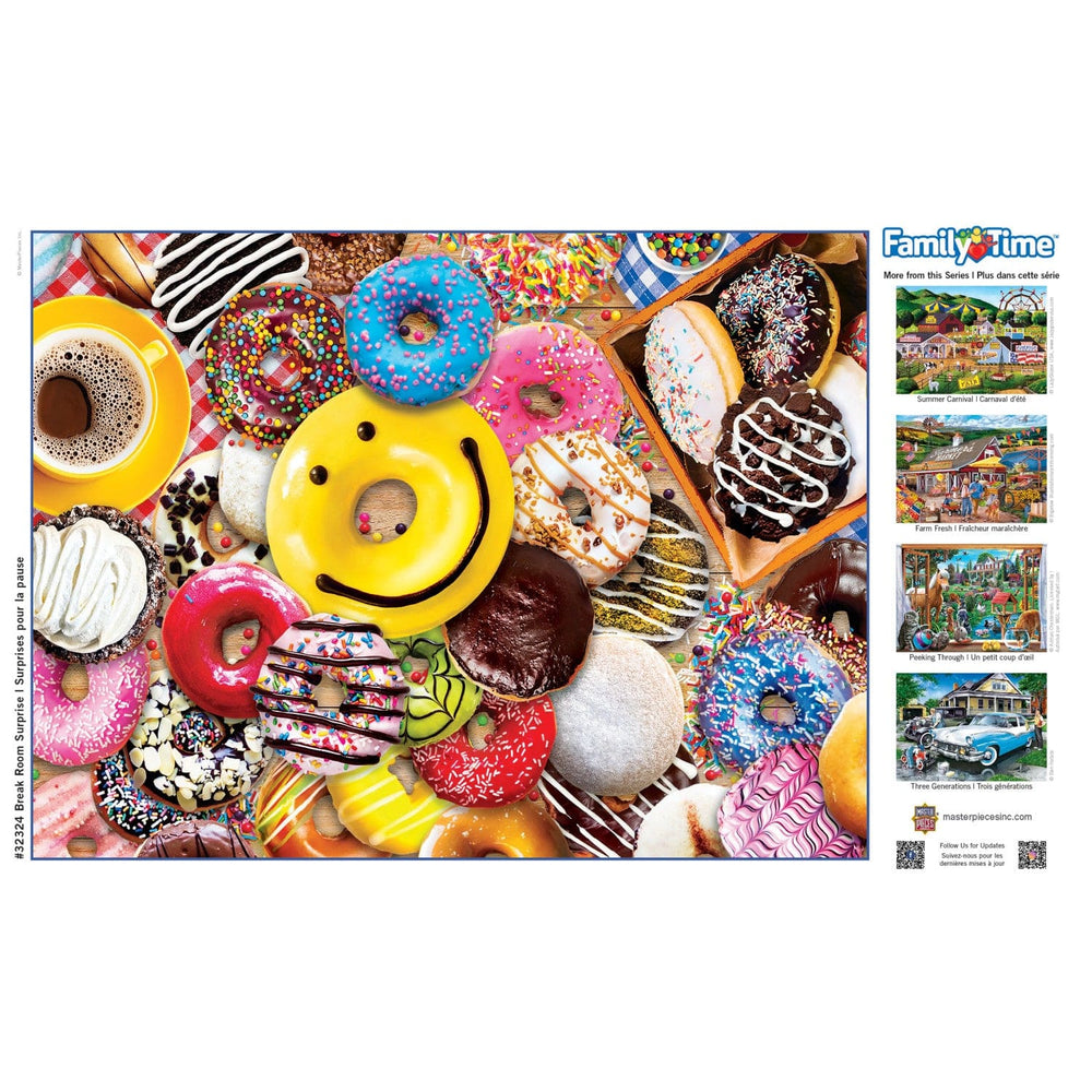 Family Time - Break Room Surprise 400 Piece Jigsaw Puzzle (ONLINE ORDER ONLY)