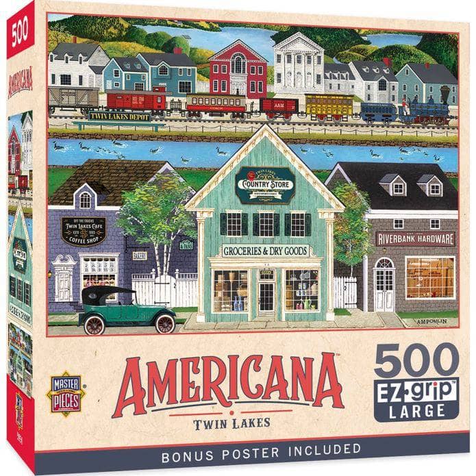 Americana - Twin Lakes 500 Piece EZ Grip Jigsaw Puzzle