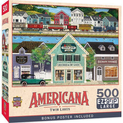 Americana - Twin Lakes 500 Piece EZ Grip Jigsaw Puzzle (ONLINE ORDER ONLY)
