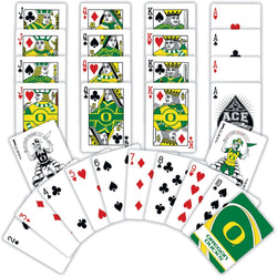 Oregon Ducks Playing Cards - 54 Card Deck (ONLINE ORDER ONLY)