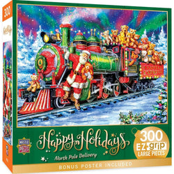 Happy Holidays - North Pole Delivery 300 Piece EZ Grip Jigsaw Puzzle (ONLINE ORDER ONLY)
