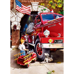 Hometown Heroes - Firehouse Dreams 1000 Piece Jigsaw Puzzle (ONLINE ORDER ONLY)