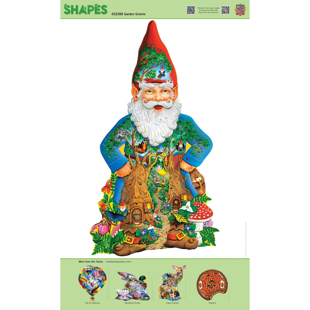 Shapes - Garden Gnome 500 Piece Jigsaw Puzzle (ONLINE ORDER ONLY)