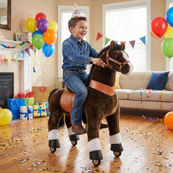 Model U® Horse Ride-On Toy Age 7+ – Chocolate