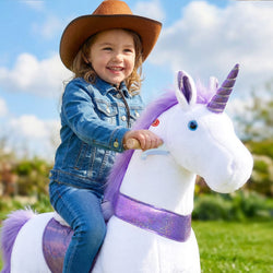 Model U® Unicorn Ride-On Toy Age 7+ – Purple