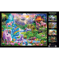 Hidden Images - Unicorns Retreat 500 Piece Jigsaw Puzzle (ONLINE ORDER ONLY)