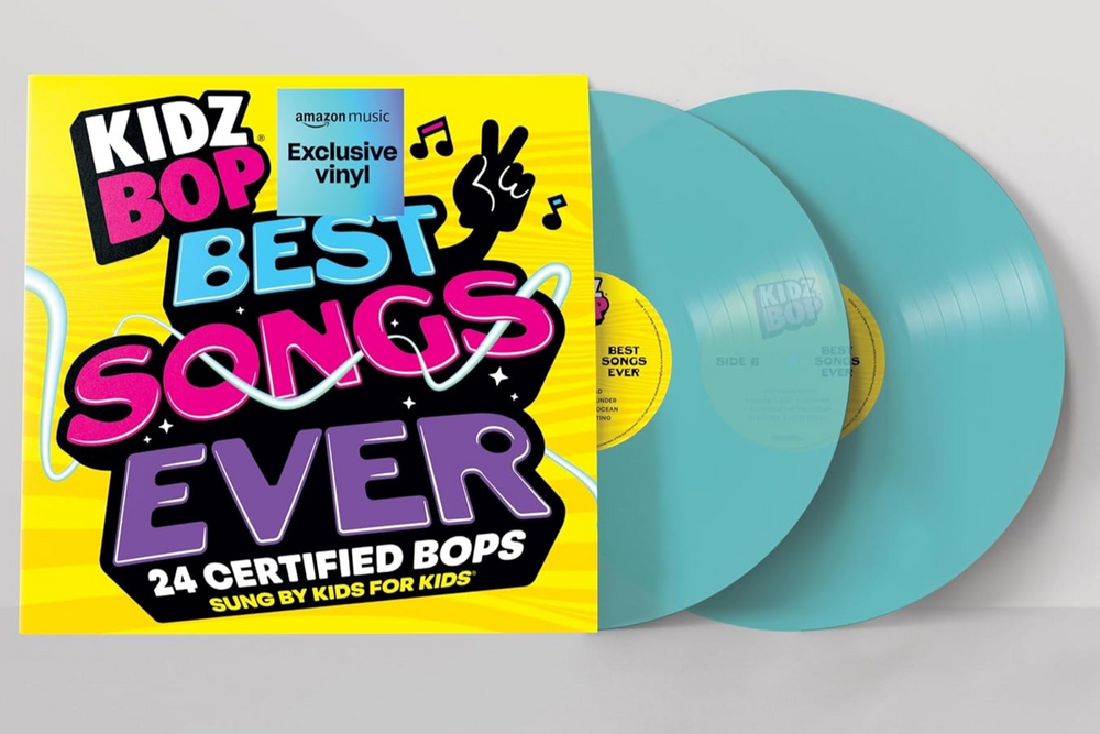 Kidz Bop: Best Songs Ever (Limited Edition, Amazon Exclusive, Translucent Blue Colored Vinyl) (2 Lp's) [Vinyl] (ONLINE ORDER ONLY)