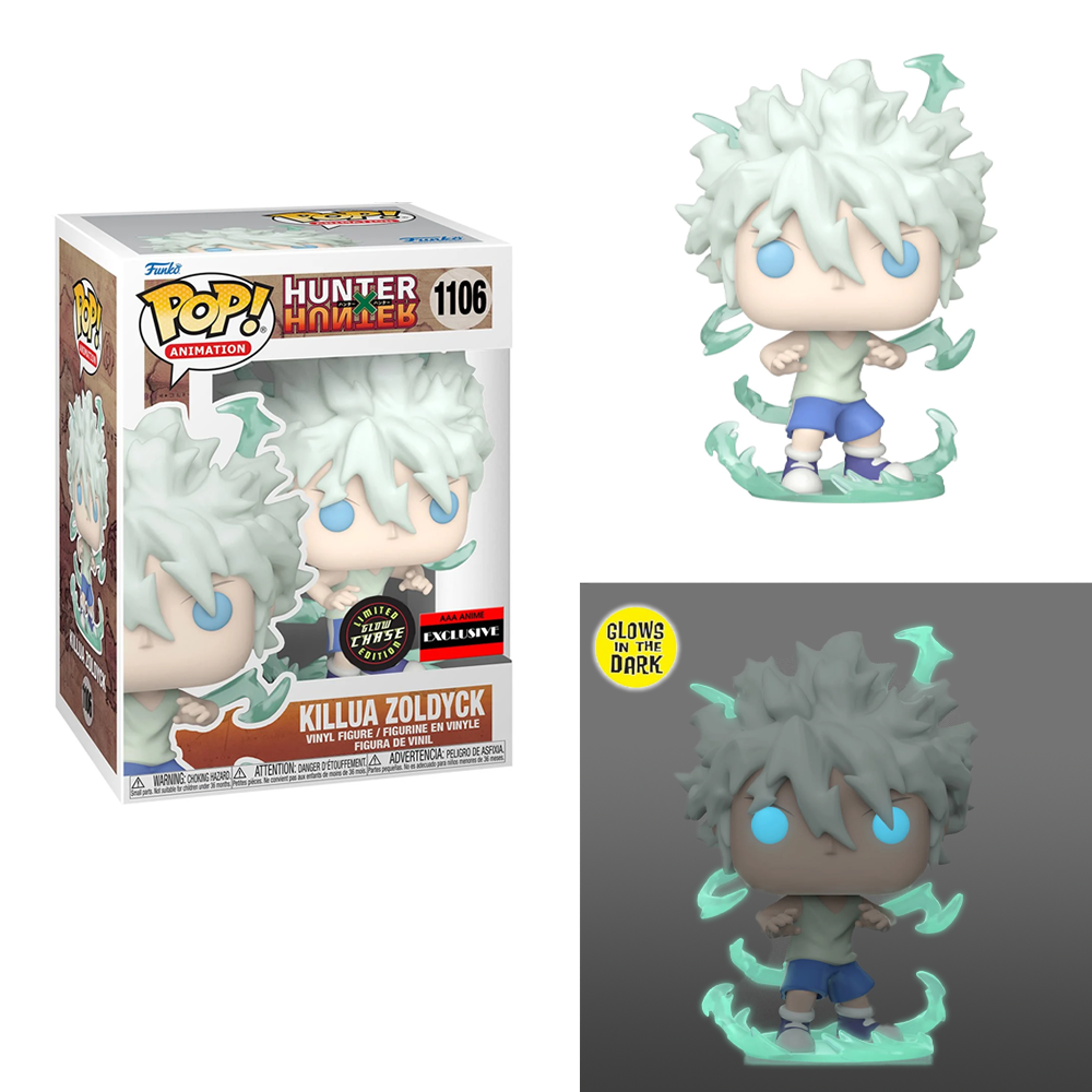 Funko POP! Hunter X Hunter - Killua Zoldyck Vinyl Figure #1106 AAA Anime Exclusive (ONLINE ORDER ONLY)