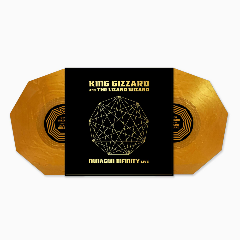 Nonagon Infinity Live (Indie Exclusive, Gold Nugget Nonagon-Shaped Colored Vinyl, Limited Edition, Gatefold LP Jacket) (2 Lp) [Vinyl] (ONLINE ORDER ONLY)