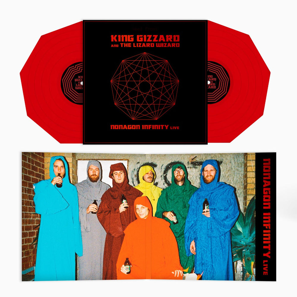 Nonagon Infinity Live (Indie Exclusive, Red Colored Vinyl, Limited Edition) (2 Lp's) [Vinyl] (ONLINE ORDER ONLY)