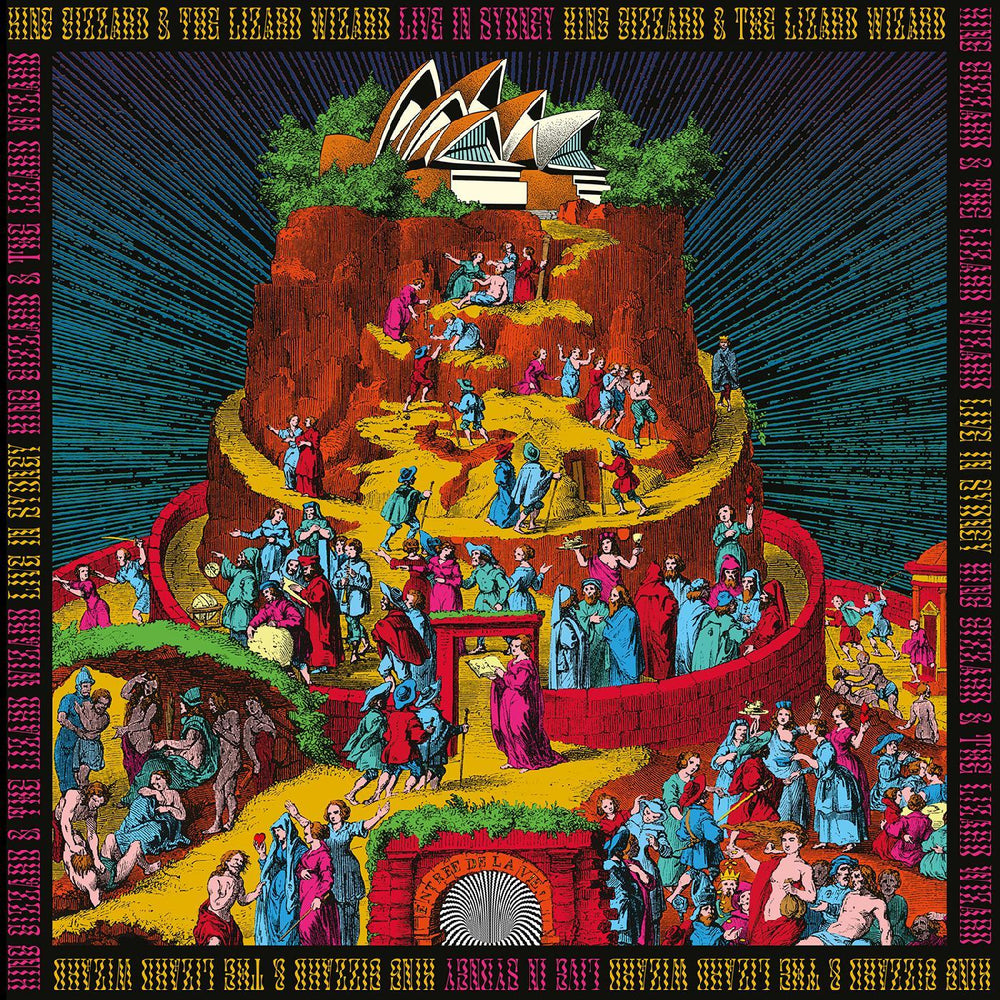 King Gizzard & The Lizard Wizard - Live In Sydney (Fuzz Club Official Bootleg) (PINK, GOLD & BLUE VINYL) [Vinyl] (ONLINE ORDER ONLY)