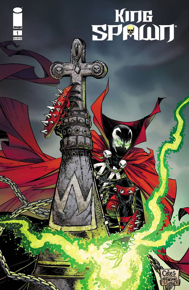 King Spawn #1 G Donny Cates Variant (08/25/2021) Image (ONLINE ORDER ONLY)