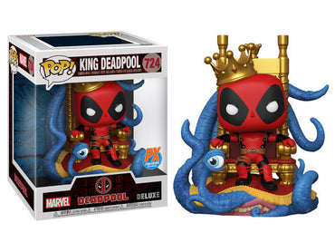 Funko POP! Marvel Heroes - King Deadpool 6-Inch Vinyl Figure Previews Exclusive (PX) [READ DESCRIPTION] (ONLINE ORDER ONLY)