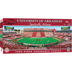 Arkansas Razorbacks - 1000 Piece Panoramic Jigsaw Puzzle (ONLINE ORDER ONLY)