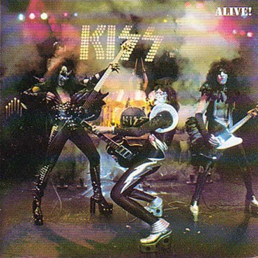 Alive!: 50th Anniversary Edition (Limited Edition, White & Gold Cornetto w/Black Splatter Colored Vinyl, Gold Foil Gatefold Jacket, Bonus Poster) (2 Lp's) [Vinyl] (ONLINE ORDER ONLY)