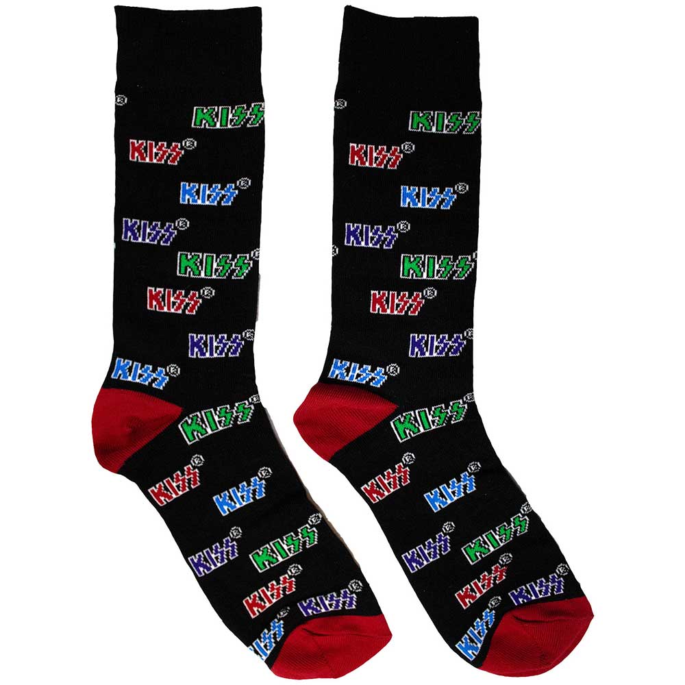 Coloured Logos Pattern [Socks] (ONLINE ORDER ONLY)