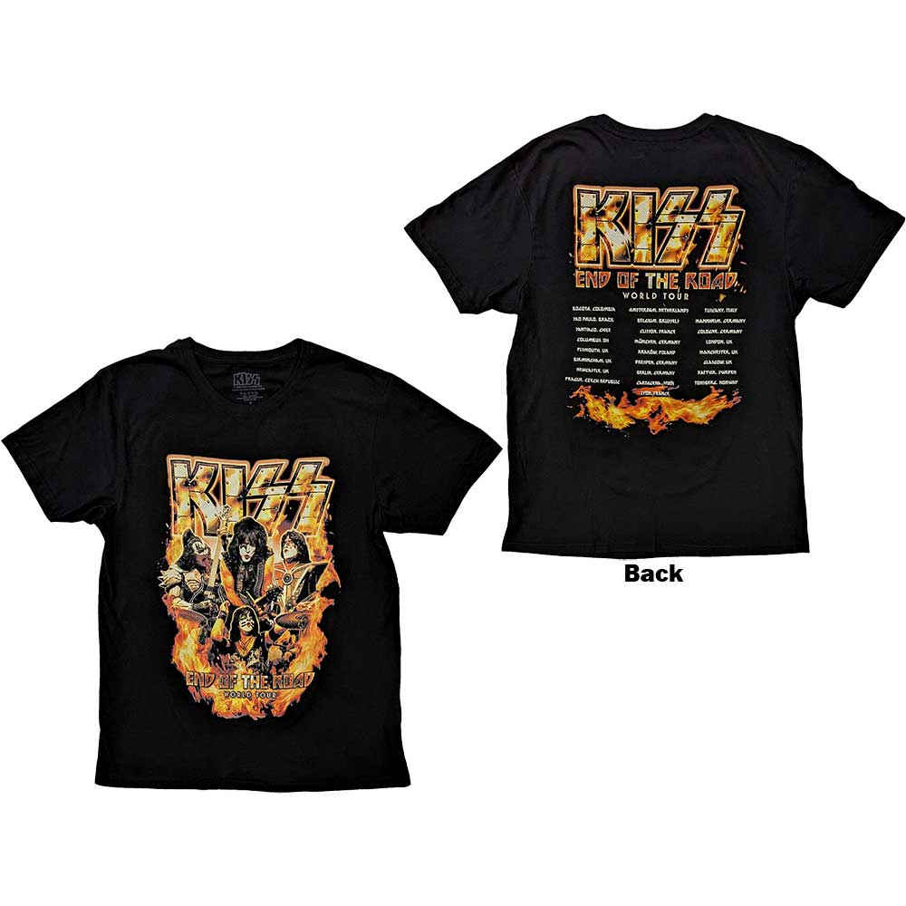 Kiss - End Of The Road Tour Orange [T-Shirt] (ONLINE ORDER ONLY)