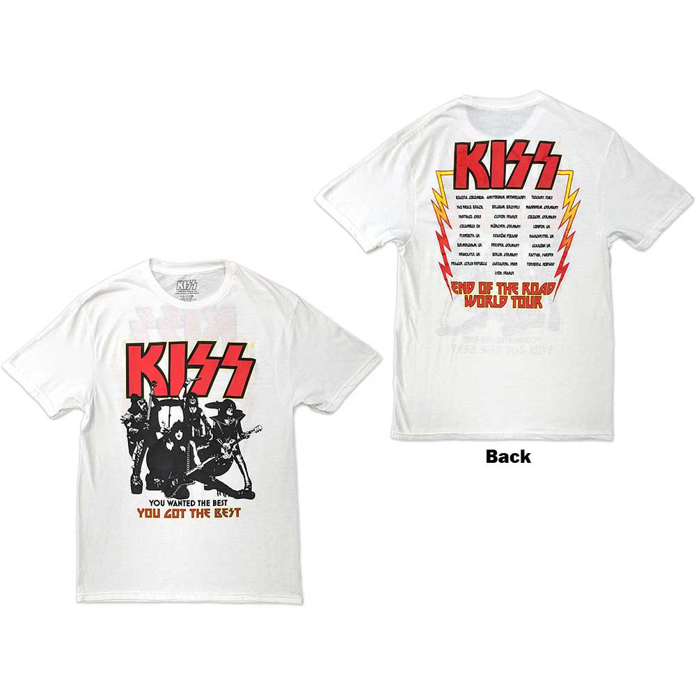 Kiss - End Of The Road You Got The Best [T-Shirt] (ONLINE ORDER ONLY)
