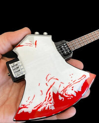 Gene Simmons Kiss Signature BLOOD AXE Mini Bass Guitar Replica Collectible (Collectible, Figure) [Action Figure] (Online Order Only) (ONLINE ORDER ONLY)