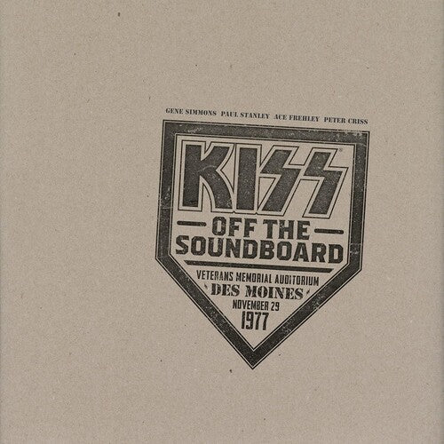 Kiss Off The Soundboard: Live In Des Moines (Limited Edition, Violet Colored Vinyl) (2 Lp's) [Vinyl]