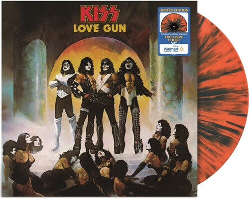 Kiss - Love Gun (Limited Edition, Tangerine/ Aqua Splatter Colored Vinyl) [Vinyl] (ONLINE ORDER ONLY)