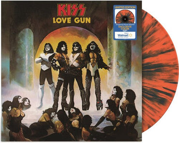 Kiss - Love Gun (Limited Edition, Tangerine/ Aqua Splatter Colored Vinyl) [Vinyl] (ONLINE ORDER ONLY)