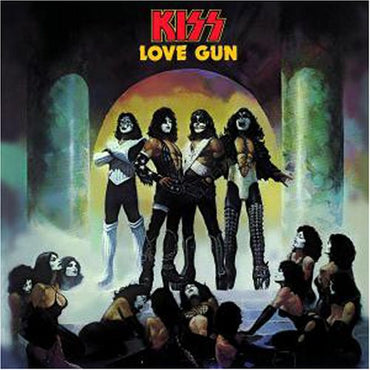 Kiss - Love Gun (Limited Edition, Tangerine/ Aqua Splatter Colored Vinyl) [Vinyl] (ONLINE ORDER ONLY)