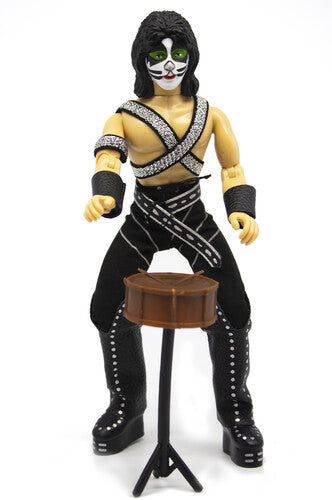 Mego - KISS - Catman Love Gun 8" Action Figure with Drum (Large Item, Action Figure, Collectible) [Action Figure] (ONLINE ORDER ONLY)