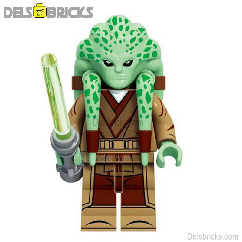 Kit Fisto Lego Star wars Minifigures custom Toys (ONLINE ORDER ONLY)