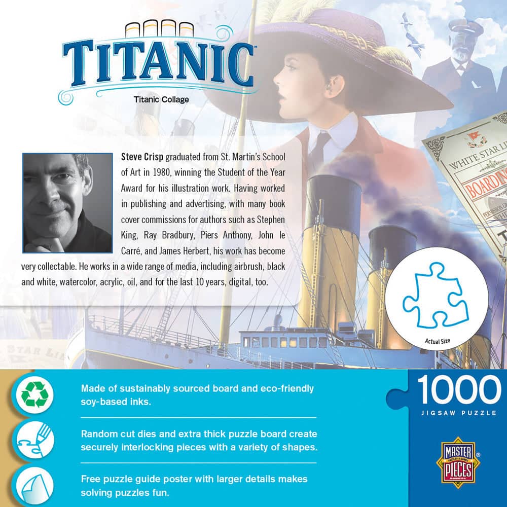 Titanic Collage - 1000 Piece Jigsaw Puzzle