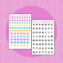 Friendship Bracelet| Bead Letters| DIY Sticker Kit (ONLINE ORDER ONLY)