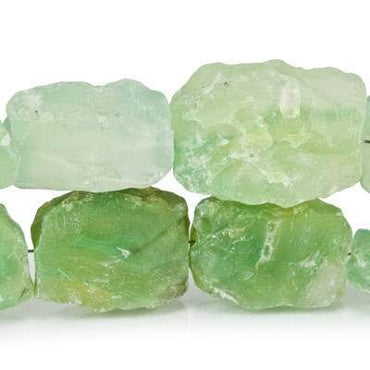 Kiwi Green Agate Beads Hammer Faceted Rectangles, Set of 2 (ONLINE ORDER ONLY)