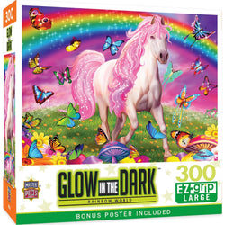 Glow in the Dark - Rainbow World 300 Piece EZ Grip Jigsaw Puzzle (ONLINE ORDER ONLY)