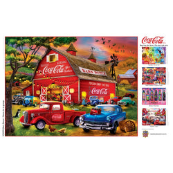 Coca-Cola - Barn Dance 300 Piece EZ Grip Jigsaw Puzzle (ONLINE ORDER ONLY)