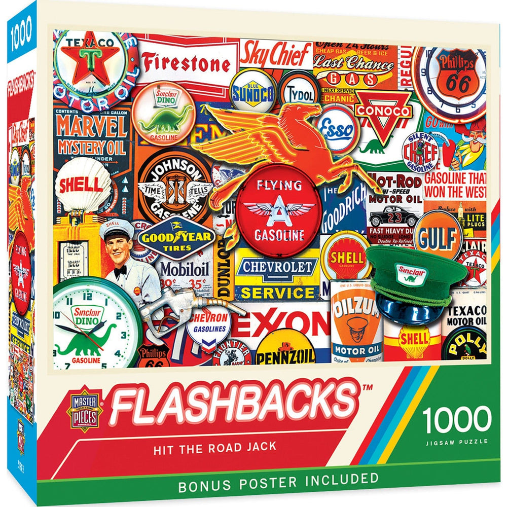 Flashbacks - Hit the Road Jack 1000 Piece Jigsaw Puzzle (ONLINE ORDER ONLY)