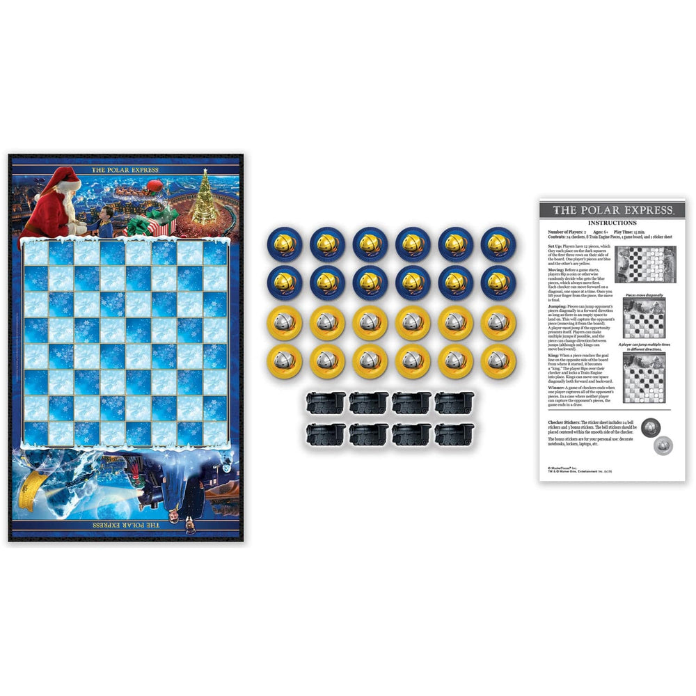 The Polar Express Checkers Board Game (ONLINE ORDER ONLY)