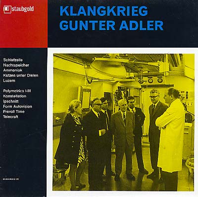 KLANGKRIEG/GUNTER ADLER - Klangkrieg/Gunter Adler [Vinyl] (ONLINE ORDER ONLY)