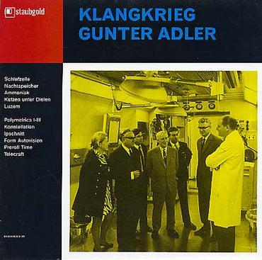 KLANGKRIEG/GUNTER ADLER - Klangkrieg/Gunter Adler [Vinyl] (ONLINE ORDER ONLY)