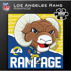 Los Angeles Rams - NFL Mascot 100 Piece Jigsaw Puzzle (ONLINE ORDER ONLY)