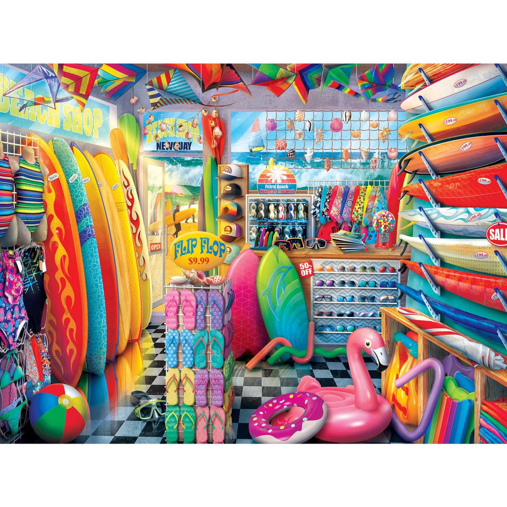 Shopkeepers - Beach Side Gear 750 Piece Jigsaw Puzzle (ONLINE ORDER ONLY)