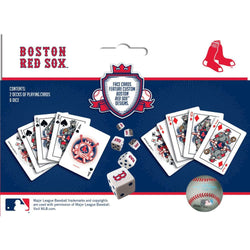 Boston Red Sox - 2-Pack Playing Cards & Dice Set (ONLINE ORDER ONLY)