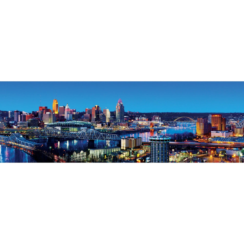 Cincinnati, Ohio 1000 Piece Panoramic Jigsaw Puzzle (ONLINE ORDER ONLY)