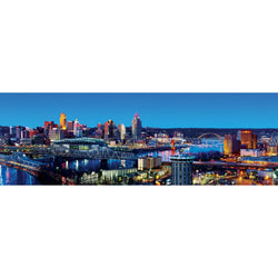 Cincinnati, Ohio 1000 Piece Panoramic Jigsaw Puzzle (ONLINE ORDER ONLY)