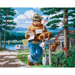 Smokey Bear 100 Piece Jigsaw Puzzles 4-Pack