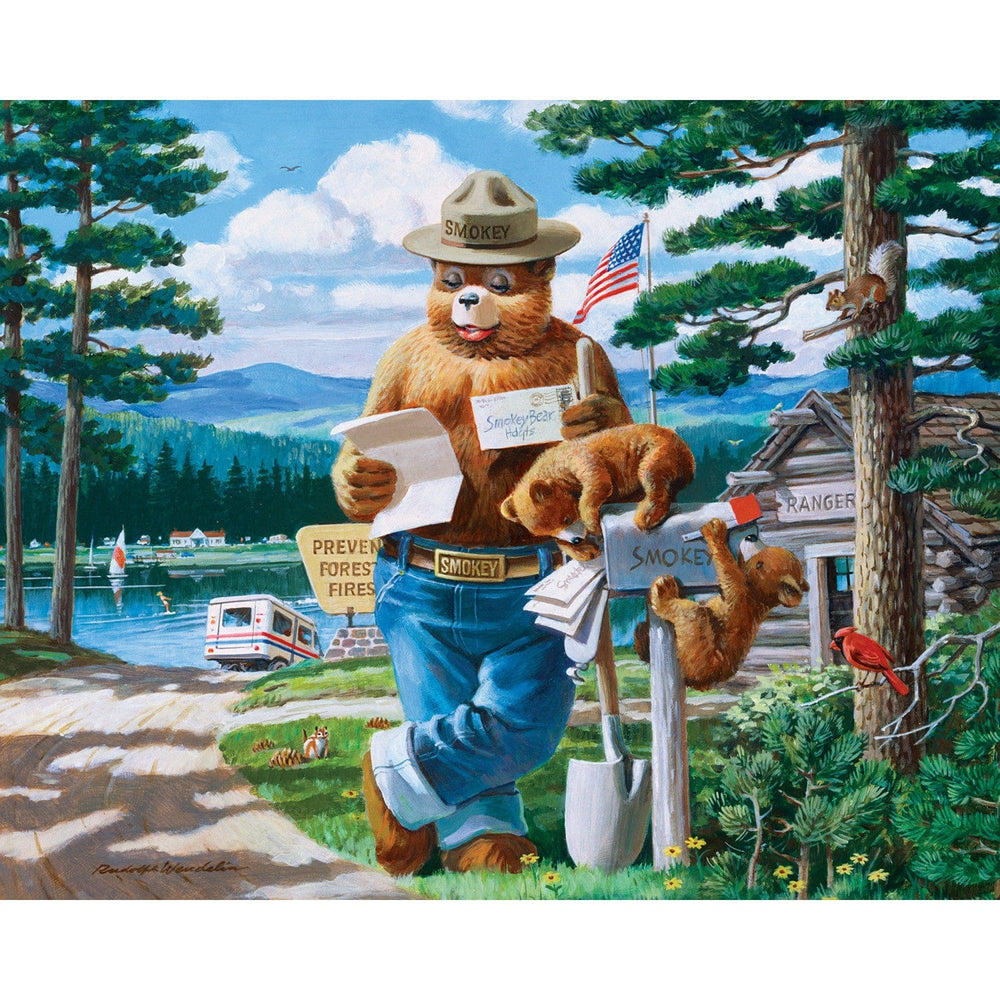 Smokey Bear 100 Piece Jigsaw Puzzles 4-Pack (ONLINE ORDER ONLY)