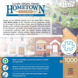 Hometown Gallery - The Dress Shop 1000 Piece Jigsaw Puzzle (ONLINE ORDER ONLY)